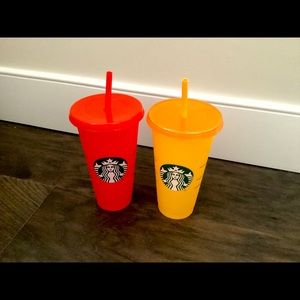 NWS: Starbucks Color Changing Cup, 2 cups